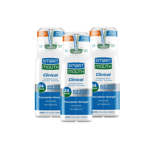 Clinical Activated Mouthwash (16oz) - 3-Pack