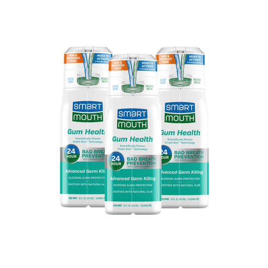 Gum Health Activated Mouthwash (16oz) - 3-Pack