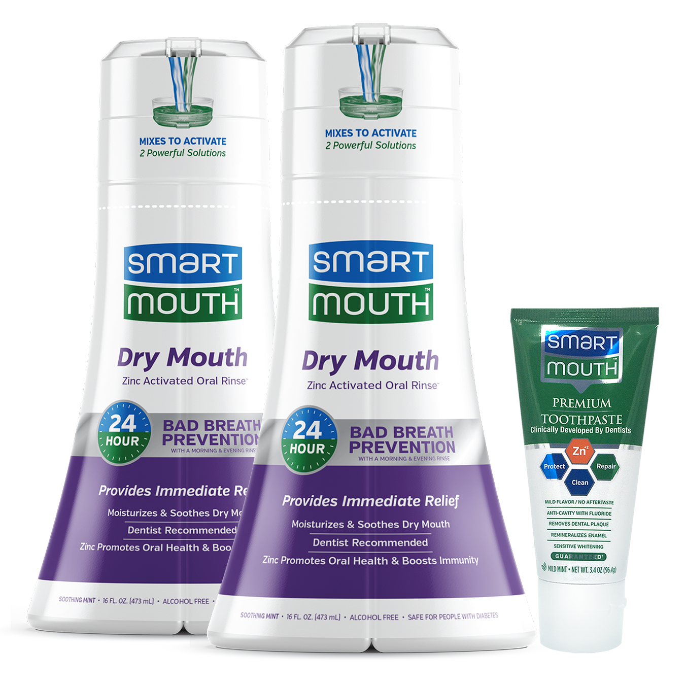 SmartMouth™ Dry Mouth SmartBox 1-Month Supply Kit