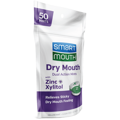 SmartMouth™ Dry Mouth Dual-Action Mints with Zinc + Xylitol