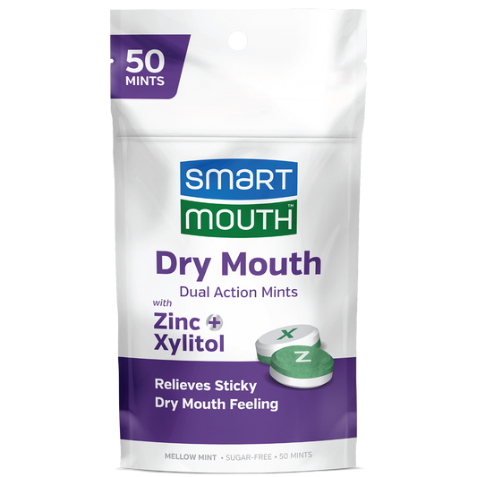 SmartMouth™ Dry Mouth Dual-Action Mints with Zinc + Xylitol