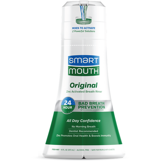 SmartMouth™ Original Activated Breath Rinse for 24 Hour Bad Breath Prevention